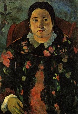 Поль Гоген Портрет Сюзанны Бамбридж-1891